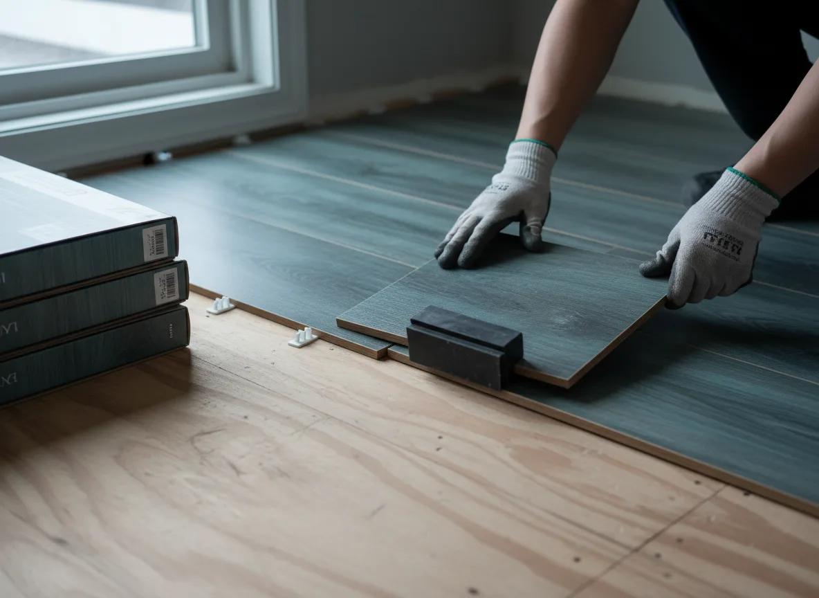 Luxury Vinyl Plank Installation company in Golden Valley, ND
